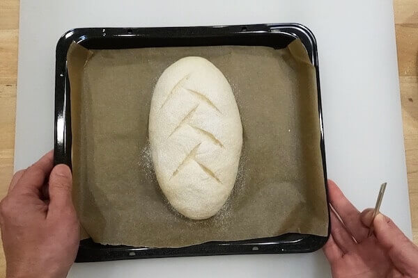 白神こだま酵母 パン 焼成