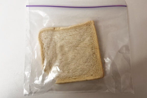 ふんわり食パン　消費期限が過ぎて3日目