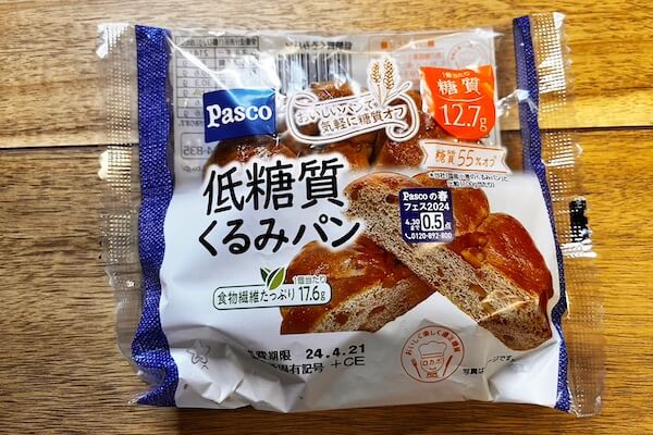 Pasco（パスコ）　スーパー　低糖質くるみパン　低糖質パン