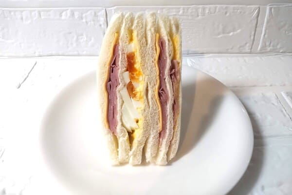 ローソン 低糖質パン ハムチーズたまご