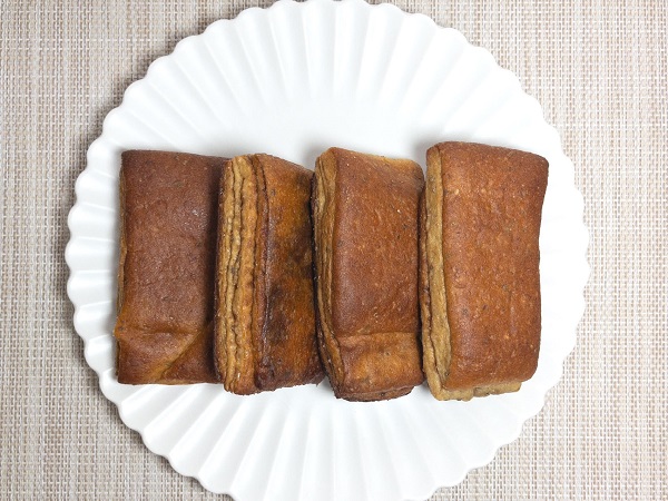 ベースブレッドダイエット4日目の昼食（シナモン）：468kcal