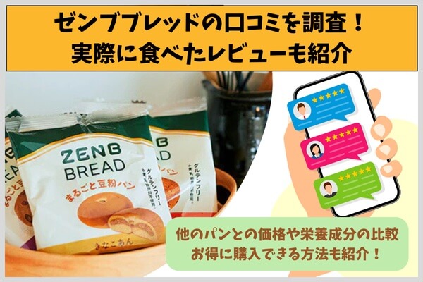 Surveyed 137 Zenbred reviews! Introducing reviews of actual eating