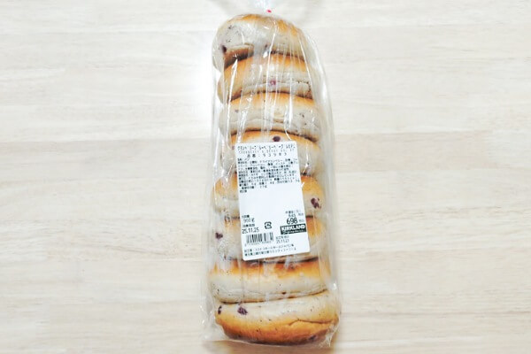 コストコ クランベリーブルーベリーベーグル