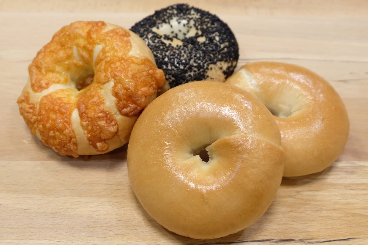 Bread Made in the Main Course Advance (2) Bagel