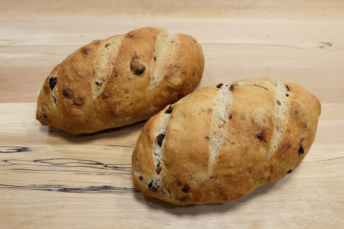 Bread made in the main course Basic 1 (4) Raisin bread